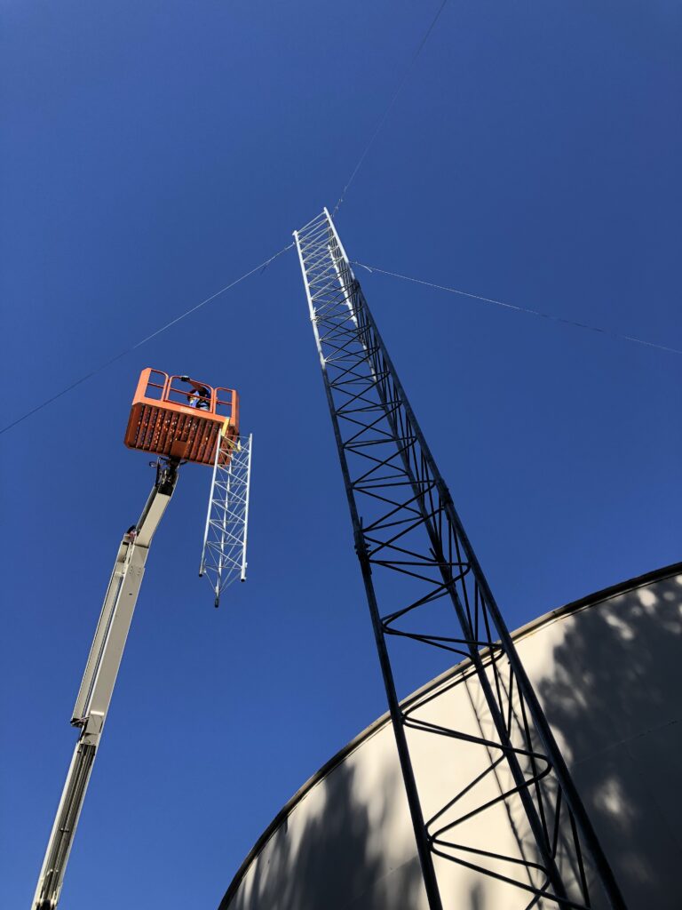 communication tower job